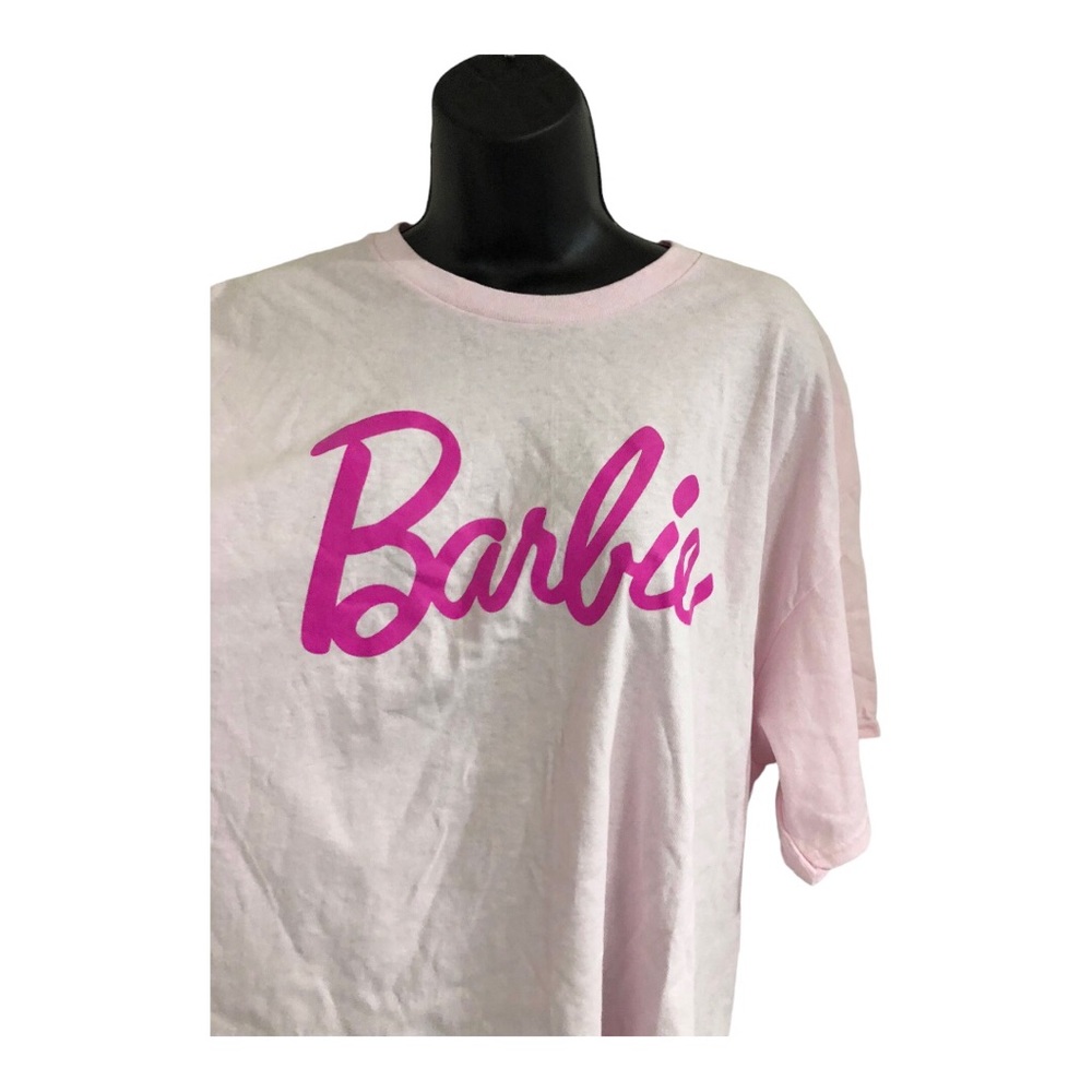 Barbie pink graphic print Barbie corvette t-shirt size XL new - Picture 7 of 16